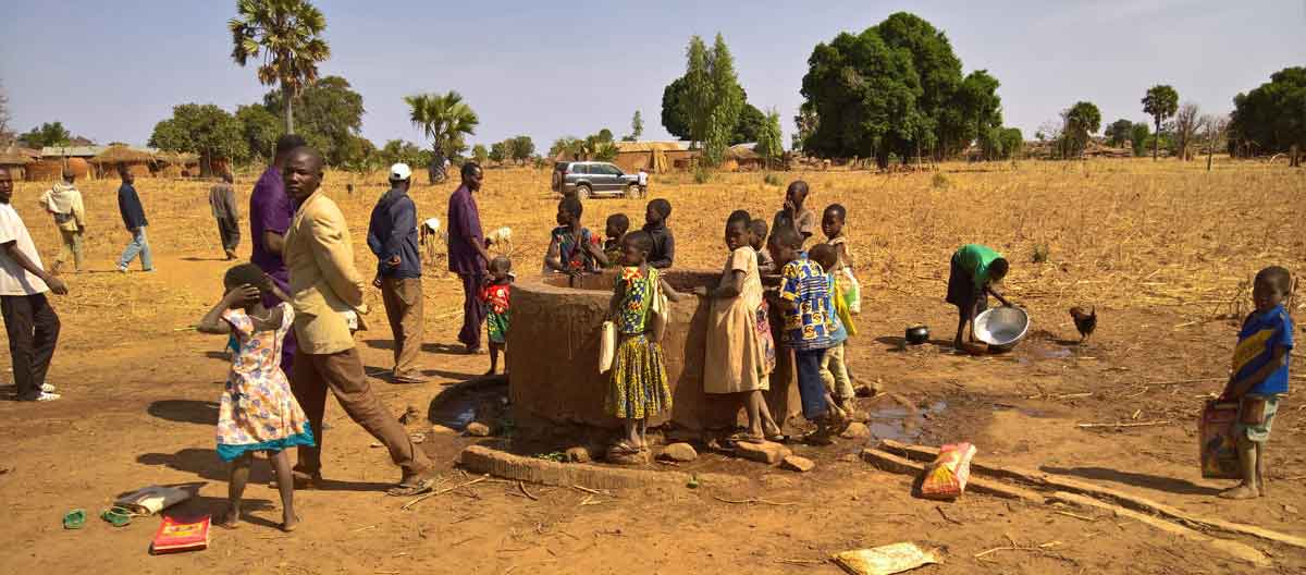 Fobenga village clean-water project